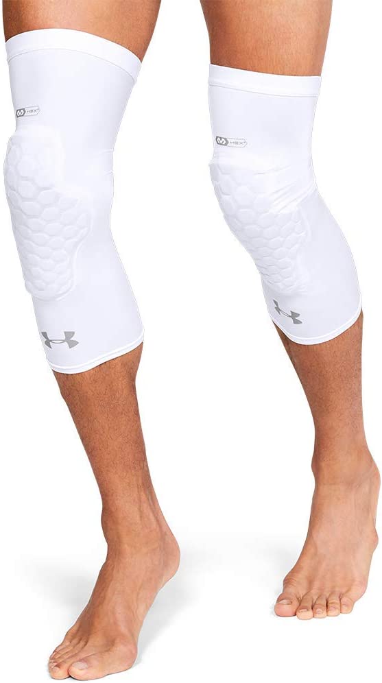 Under Armour Basketball Hex Pad Leg Sleeve, Compression Sleeve with Hex Pad Technology