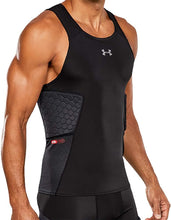 Load image into Gallery viewer, Under Armour Gameday 3-Pad Tank Basketball black
