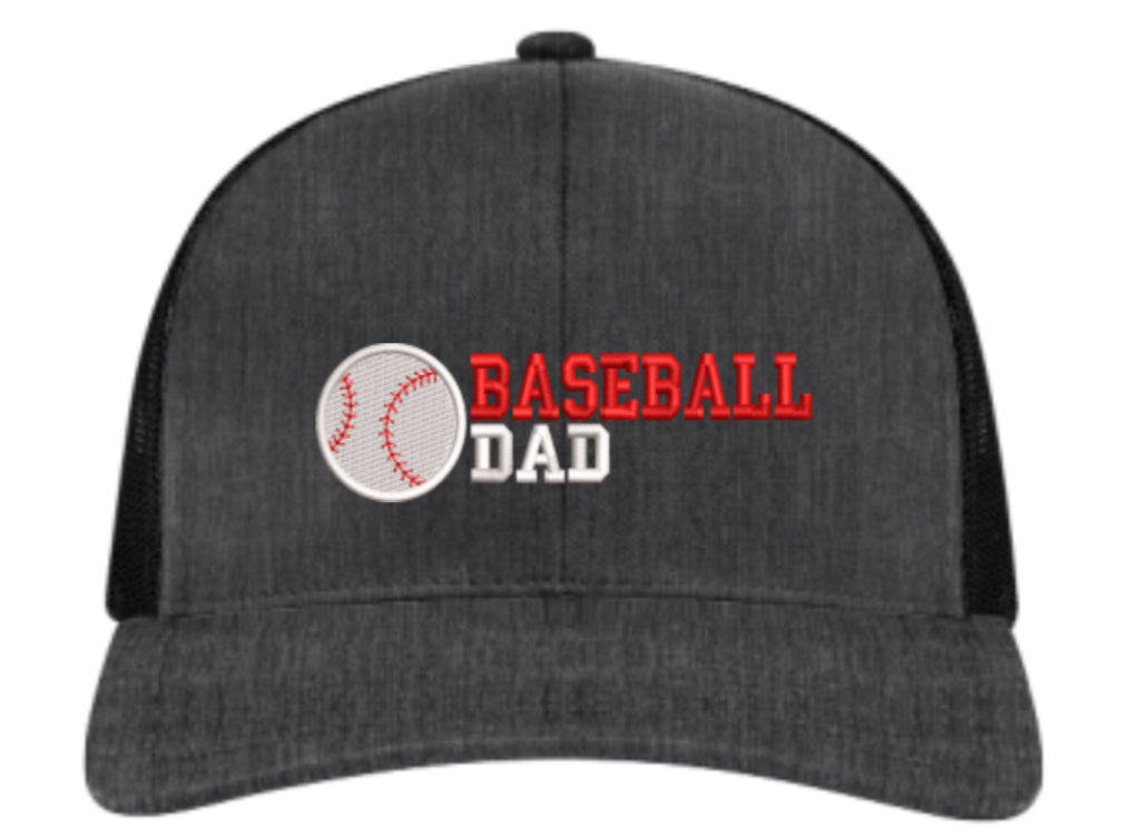 Pacific Headwear Snapback Hat: Baseball Dad