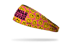 Load image into Gallery viewer, Junk Brands Smile You'll Run Faster Headband
