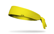 Cargar imagen en el visor de la galería, Junk Brands Banana Yellow Flex Tie Headband
