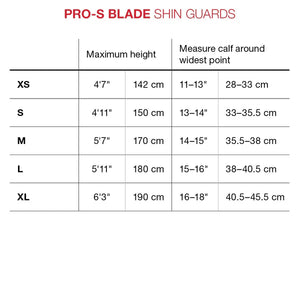 G-Form Pro-S Blade Soccer Shin Guards