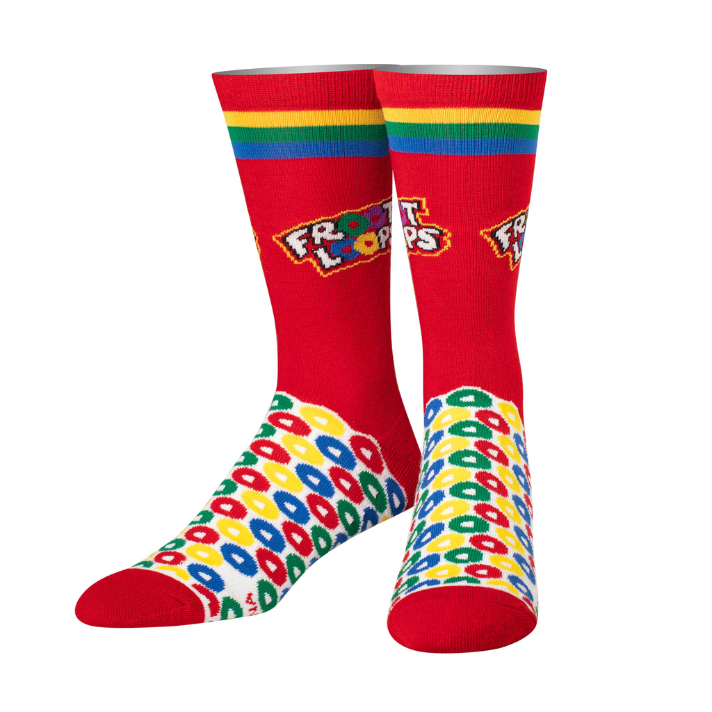 Cool Socks Kellogg's Froot Loops Big Kids Crew Socks