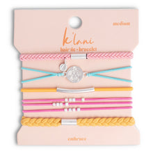 Cargar imagen en el visor de la galería, K'lani Embrace Hair Tie + Bracelet
