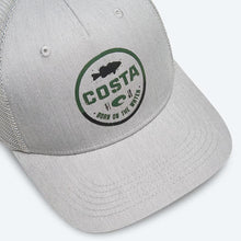 Cargar imagen en el visor de la galería, Costa Insignia Trucker Hat - Bass Gray
