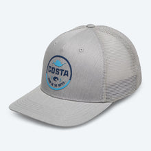Cargar imagen en el visor de la galería, Costa Insignia Trucker Hat-Sail Gray
