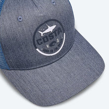 Cargar imagen en el visor de la galería, Costa Insignia Trucker Hat-Shark Navy
