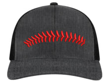 Load image into Gallery viewer, Pacific Headwear Snapback Hat: Baseball Stitches
