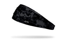 Load image into Gallery viewer, Junk Brands Gridiron Black Gray Big Bang Lite Headband
