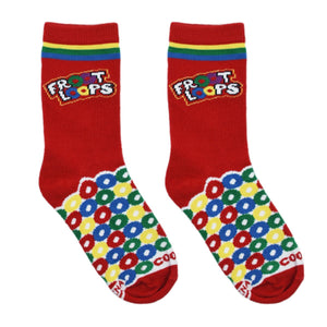 Cool Socks Kellogg's Froot Loops Big Kids Crew Socks