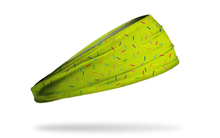 Cargar imagen en el visor de la galería, Junk Brands Lime Rainbow BBL Headband
