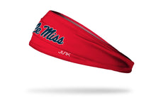 Cargar imagen en el visor de la galería, Junk Brands University Of Mississippi: Ole Miss Red Headband
