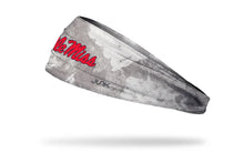 Load image into Gallery viewer, Junk Brands University Of Mississippi:  RealTree Xtreme Gray Big Bang Lite Headband

