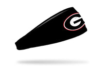 Cargar imagen en el visor de la galería, Junk Brands University Of Georgia: Logo Black Big Bang Lite Headband
