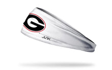 Load image into Gallery viewer, Junk Brands University of Georgia: Logo White Big Bang Lite Headband

