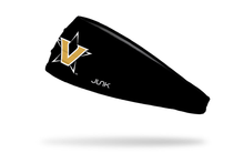 Cargar imagen en el visor de la galería, Junk Brands Vanderbilt University: Logo Black BBL Headband
