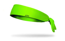 Load image into Gallery viewer, Junk Brands Green Apple Flex Tie Headband

