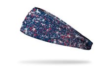 Cargar imagen en el visor de la galería, Junk Brands Patriotic Paint Splatter Big Bang Lite Headband
