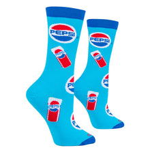 Load image into Gallery viewer, Cool Socks Pepsi Can Crew Socks
