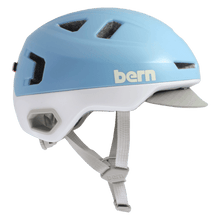 Load image into Gallery viewer, Bern Hudson MIPS Bike Helmet black white navy pink tan red purple bike helmets bern helmets
