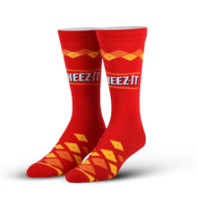 Load image into Gallery viewer, Cool Socks Cheez-it Crackers Big Kids Crew Socks
