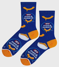 Cargar imagen en el visor de la galería, Cool Socks Kraft Mac &amp; Cheese Crew Socks
