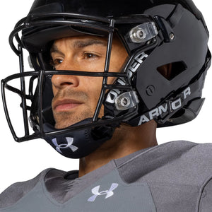 Football Chin Strap Covers – Whit/Black, Ventilated, Removable & Washable For Most Helmets