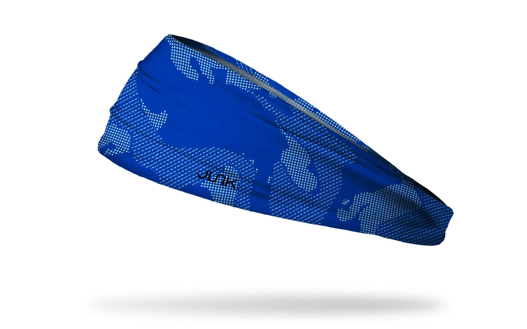 Junk Brands VEIL: Nanoweave Blue Big Bang Lite Headband