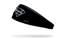 Load image into Gallery viewer, Junk Brands Superman Gray Logo Headband
