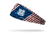 Load image into Gallery viewer, Coast Guard: Red White and Blue Big Bang Lite Headband
