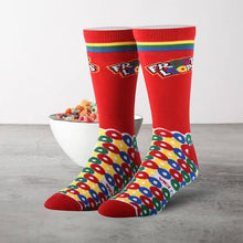 Load image into Gallery viewer, Cool Socks Kellogg&#39;s Froot Loops Big Kids Crew Socks
