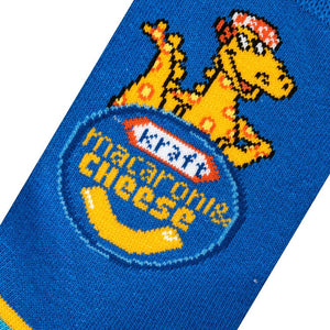 Cool Socks Kraft Mac & Cheese Big Kids Crew Socks