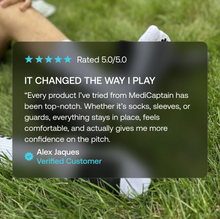 Load image into Gallery viewer, MediCaptain Mini Shin Pad Sleeves with Built in Shin Guards
