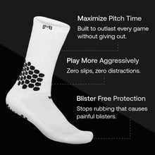 Cargar imagen en el visor de la galería, MediCaptain Soccer Grip Socks with Ankle Protection
