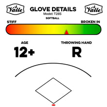 Cargar imagen en el visor de la galería, Valle EAGLE T28 S Softball Cather&#39;s Mitt
