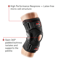 Load image into Gallery viewer, McDavid Knee Brace with Polycentric Hinges &amp; Cross Straps
