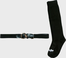 Cargar imagen en el visor de la galería, Rawlings Elastic Belt &amp; Sock Combo black
