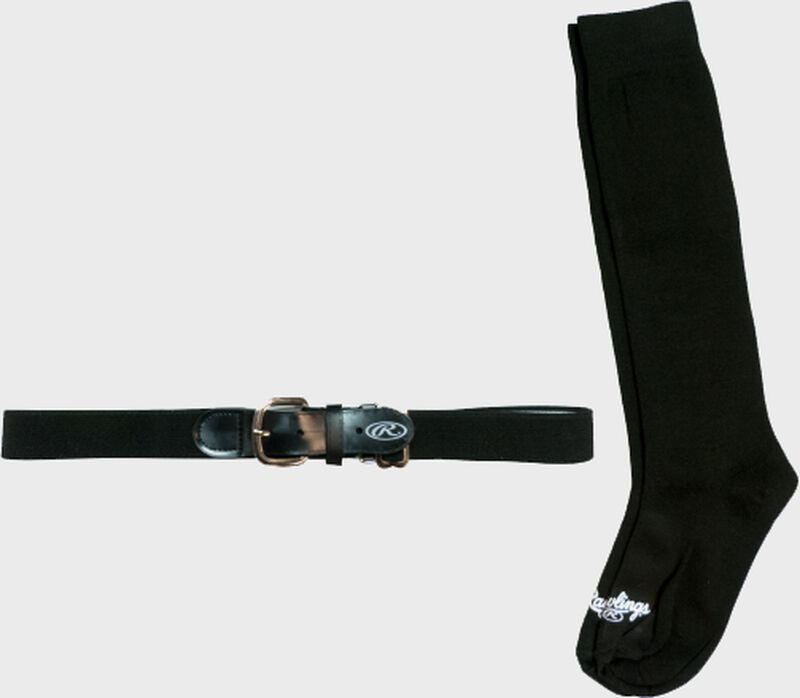 Rawlings Elastic Belt & Sock Combo black