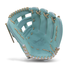 Load image into Gallery viewer, Marucci Palmetto M Type 98R3 12.75&quot; H-Web Fastpitch Softball Glove. Marucci softball gloves teal
