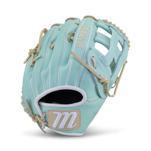 Cargar imagen en el visor de la galería, Marucci Palmetto M Type 98R3 12.75&quot; H-Web Fastpitch Softball Glove. Marucci softball gloves teal
