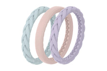 Load image into Gallery viewer, Groove Life Pastel Sky - Women&#39;s Stackable Silicone Ring
