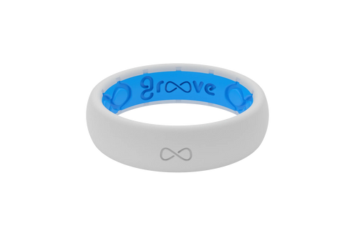 Groove Life Solid Snow Thin - Women's Silicone Ring