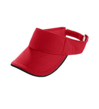 Load image into Gallery viewer, Augusta Sportswear Visor - Two-Color Athletic Mesh

