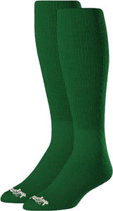Rawlings Baseball/Softball Socks 2 Pair- Solid Colors forest green.Rawlings Baseball/Softball Socks 2 Pair- Solid Colors dark green