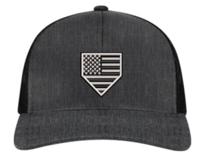 American Flag with Home Plate design