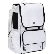 Load image into Gallery viewer, RIP-IT Tournament 2 Softball Backpack - White/RIP-IT Tournament 2 Softball Backpack - White/Gold RIP-IT Tournament 2 Softball Backpack - White/Gold best bags for softball players white softball bags bags for catchers backpacks for softball player white softball bags for girls girl softball bags backpacks white large white bags large white backpacks for girls ripit white bag new ripit white bag white and black softball bags
