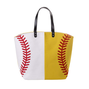 House Divided Tote Bags Baseball/Softball