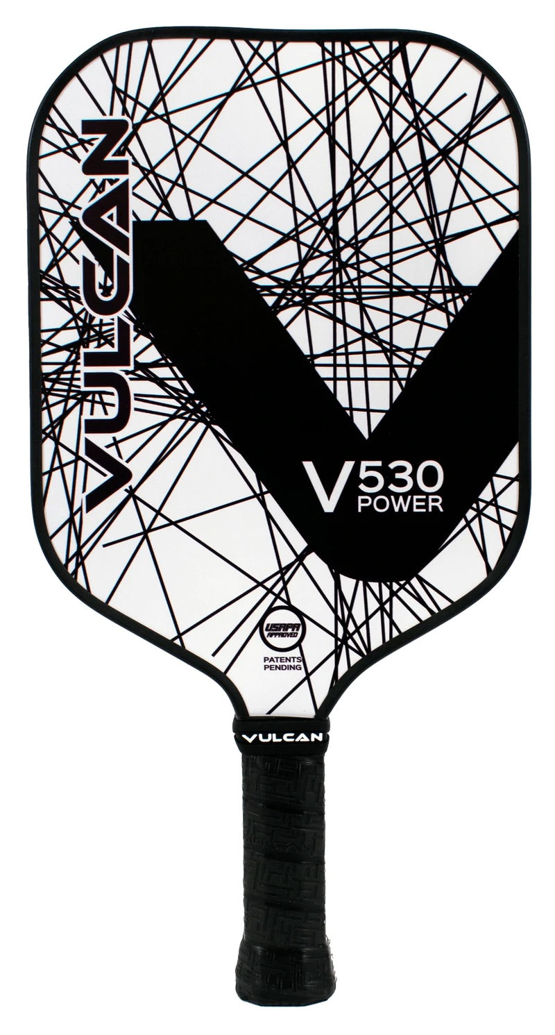 Vulcan V530 Power Pickleball Paddle-Black Laser.Vulcan V530 Power Pickleball Paddle-Black Laser Vulcan pickle ball paddles Pickleball Paddles Pickleball Paddles Pickleball Paddles
