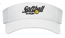 Cargar imagen en el visor de la galería, Pacific Headwear Perforated Coolcore® Visor- Softball G-Mom
