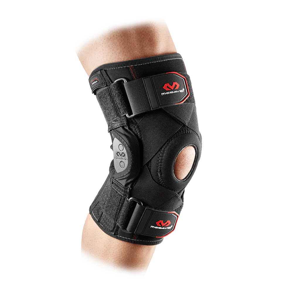 McDavid Knee Brace with Polycentric Hinges & Cross Straps